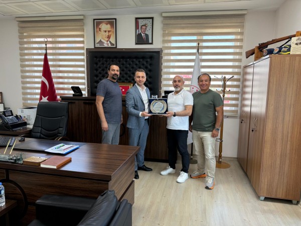 Mersin Bölge Liman Başkanlığımıza TYF Adına Ziyaret.