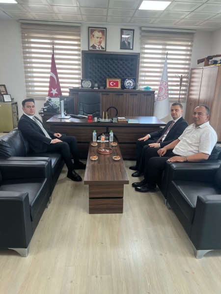 Mersin Cumhuriyet Başsavcısı Sayın Yasin EMRE'den Başkanlığımıza Anlamlı Ziyaret