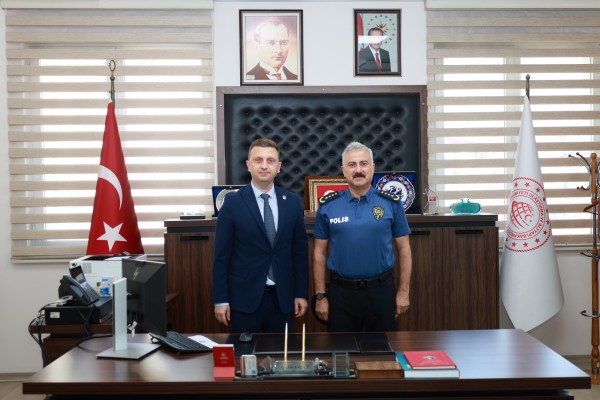 Mersin İl Emniyet Müdürü Sayın Fahri AKTAŞ'tan Başkanlığımıza Anlamlı Ziyaret
