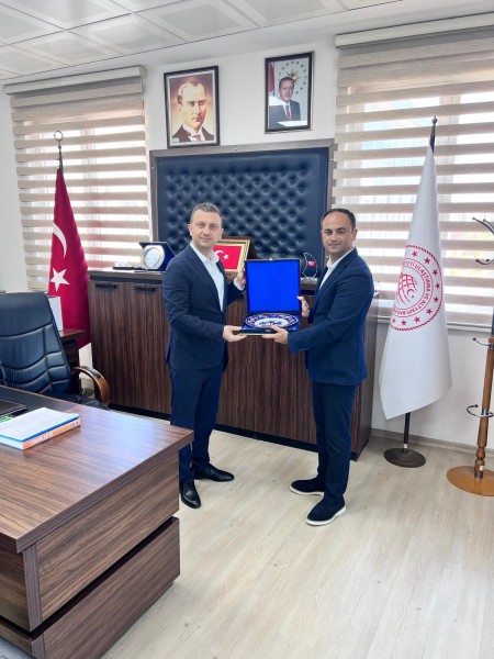 Mersin Marina Müdürü Sayın Mehmet GÜNASLAN'dan Kurumumuza Ziyaret.